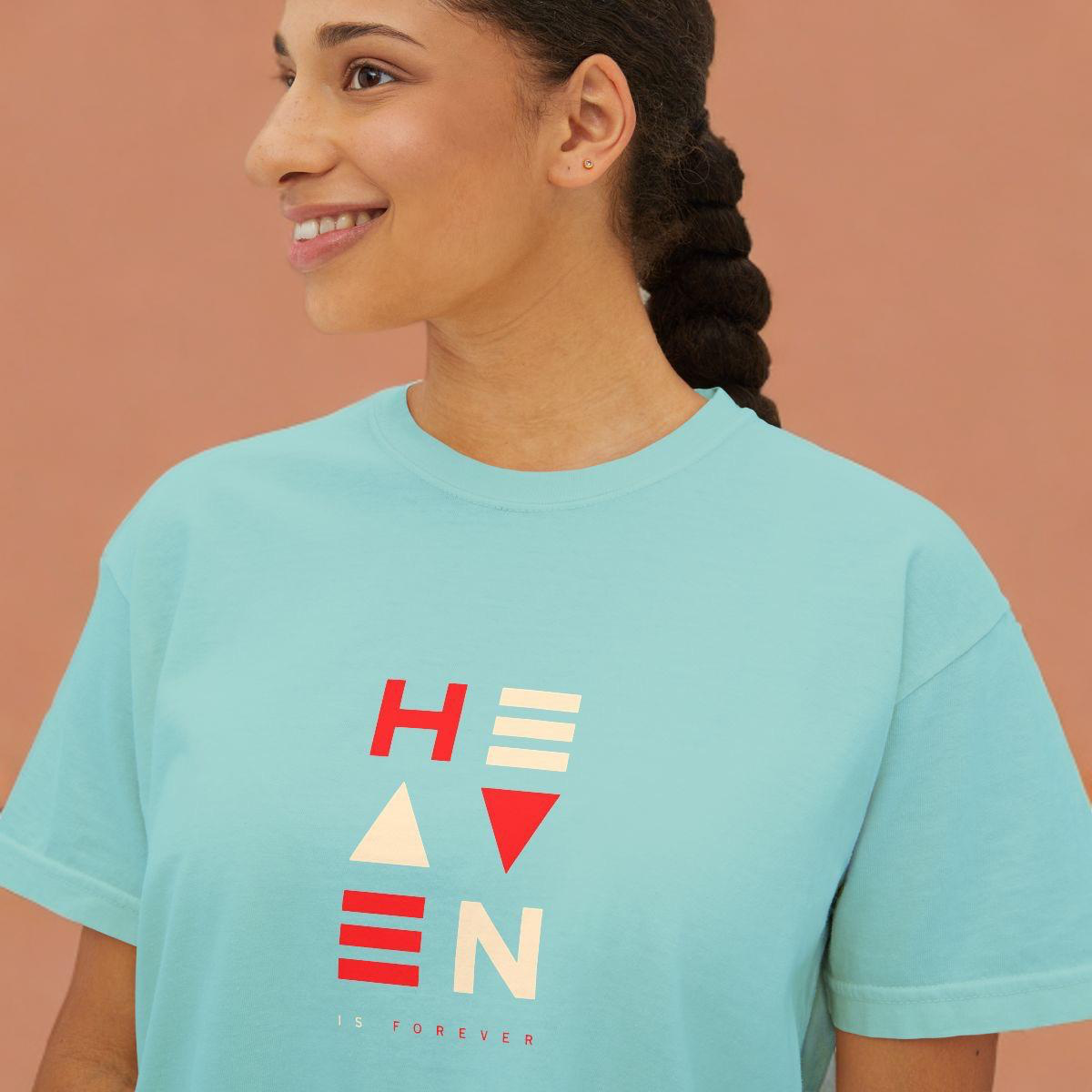 HEAVEN IS FOREVER - BOXY TEE