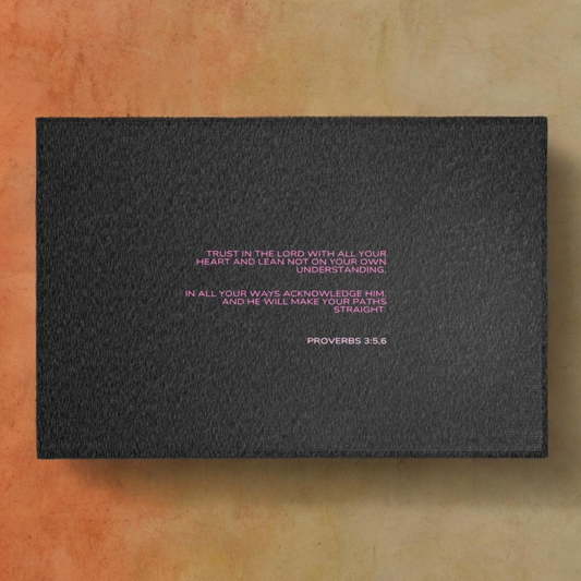 TRUST IN THE LORD PROVERBS 3:5.6 - RUG