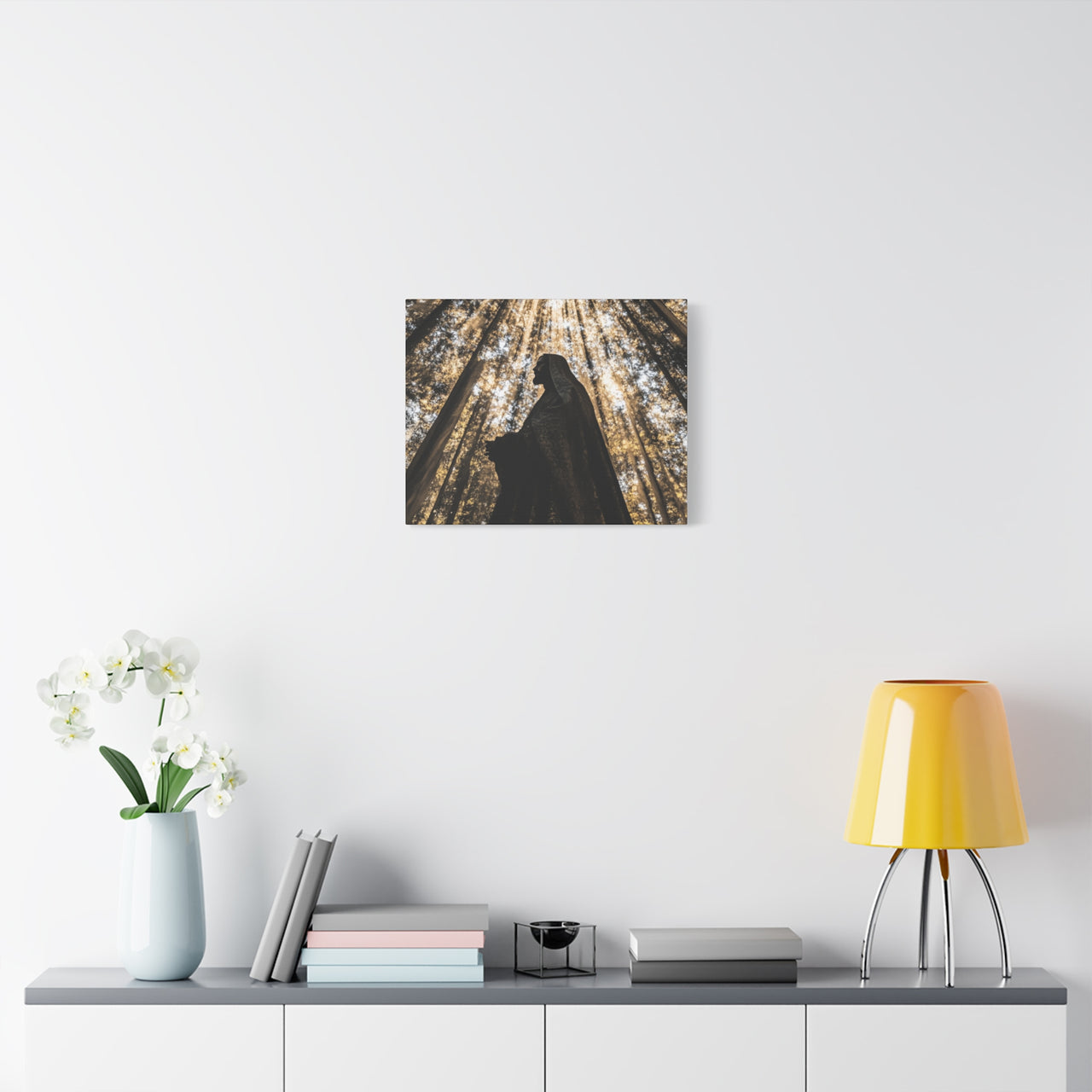 JESUS IN THE FOREST - CANVAS