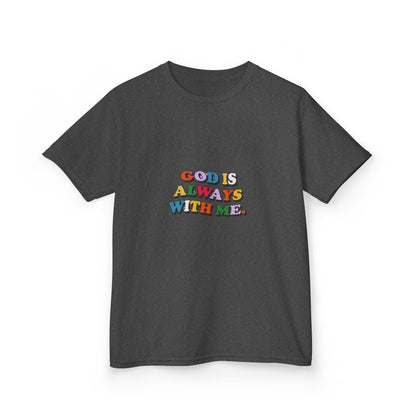 GOD IS ALWAYS WITH ME - KIDS TEE