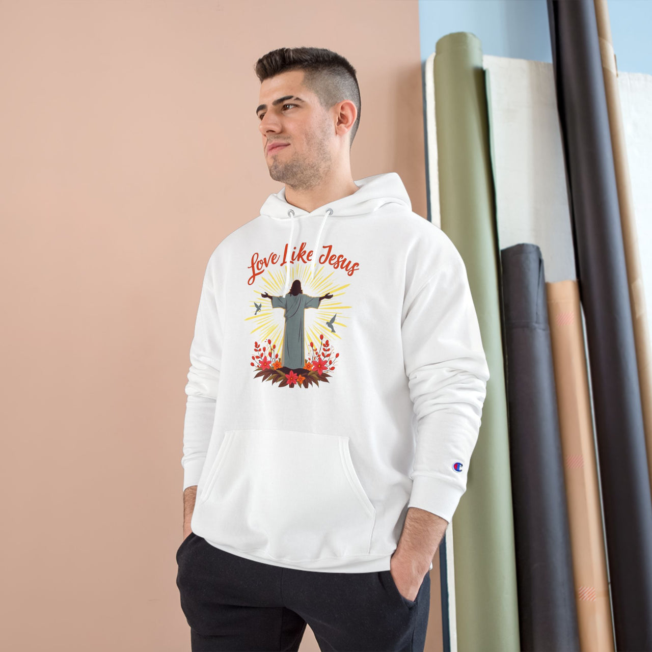 LOVE LIKE JESUS - CHAMPION HOODIE