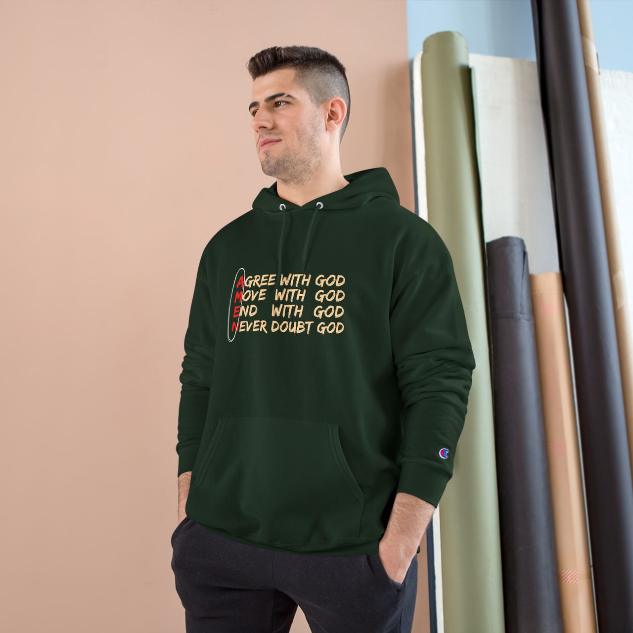 AMEN - CHAMPION HOODIE