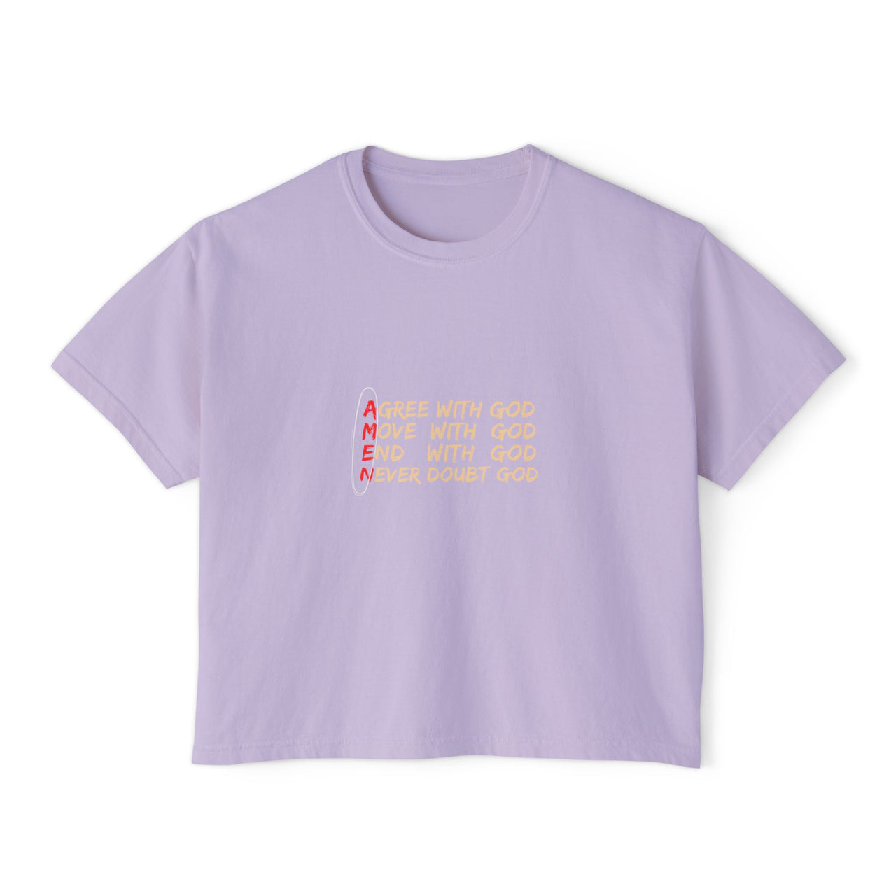 AMEN - BOXY TEE