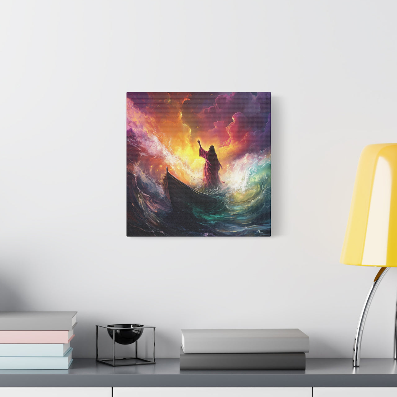 JESUS MOVING OCEANS CANVAS