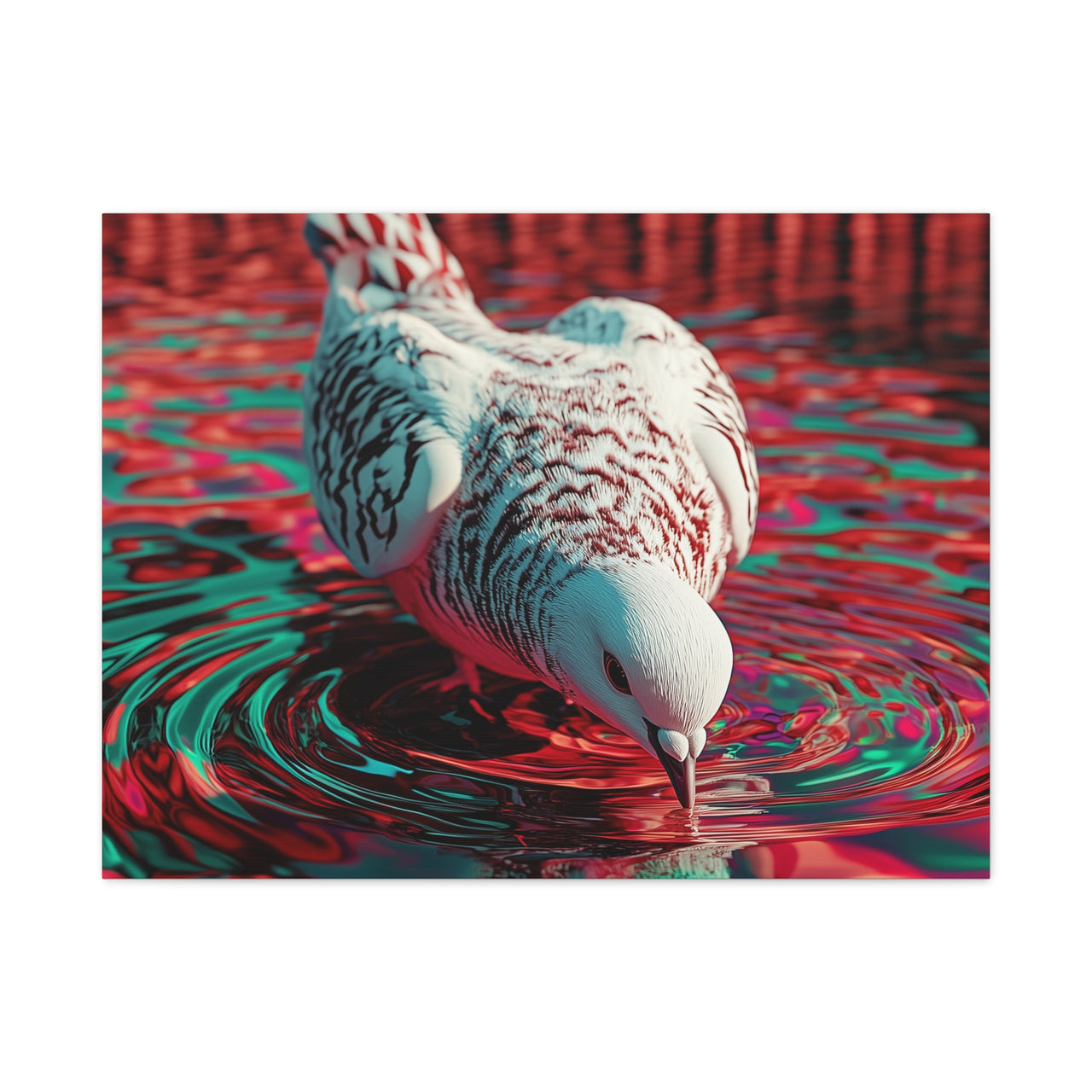 CHROMATIC DOVE - CANVAS