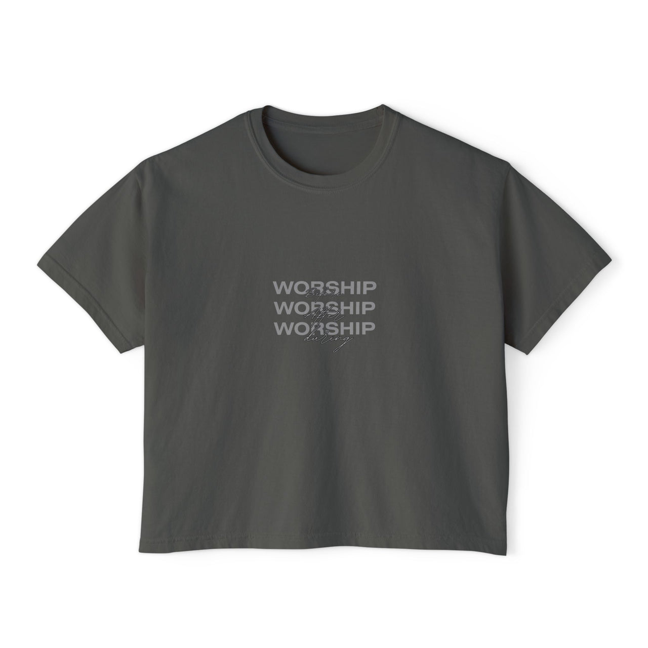 WORSHIP - BOXY TEE