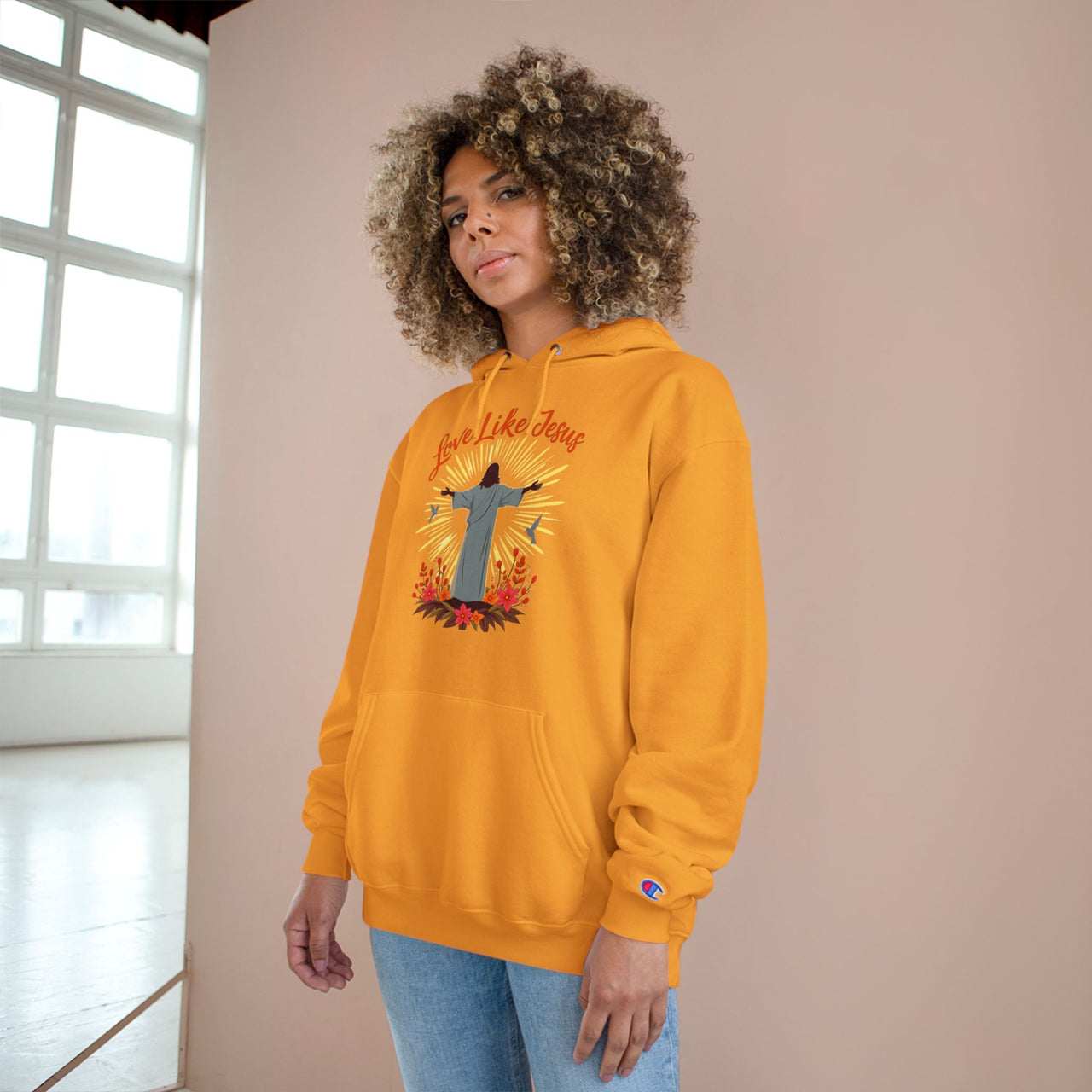 LOVE LIKE JESUS - CHAMPION HOODIE