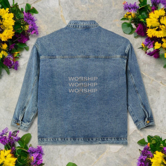 WORSHIP - WOMENS DENIM JACKET
