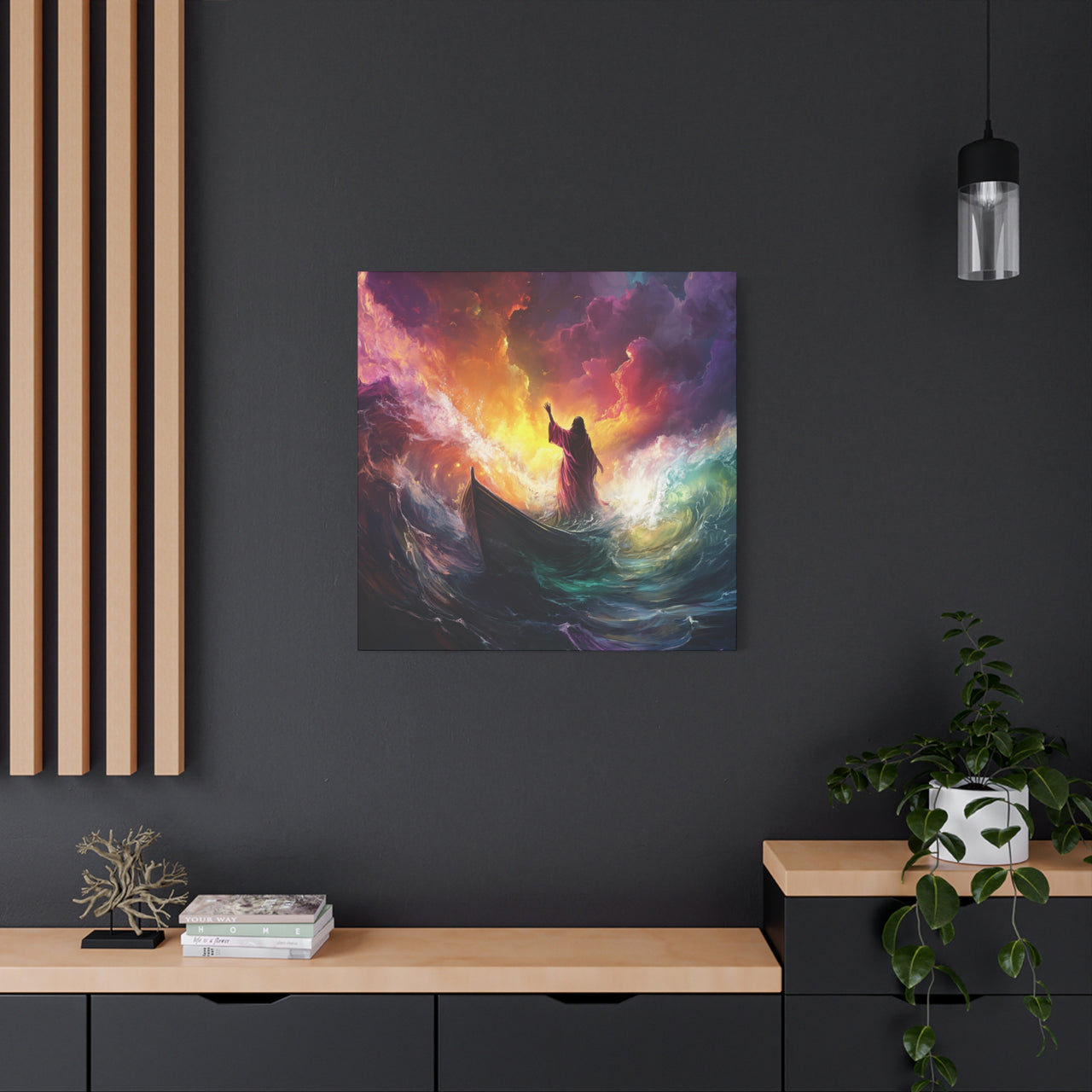 JESUS MOVING OCEANS CANVAS
