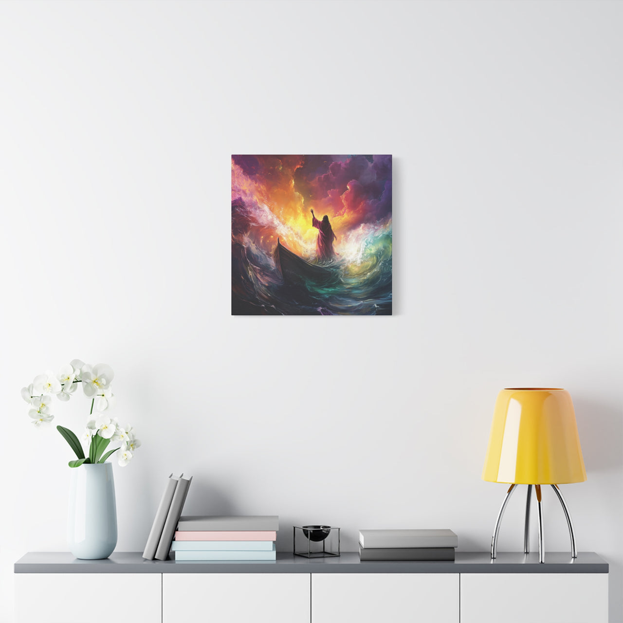 JESUS MOVING OCEANS CANVAS