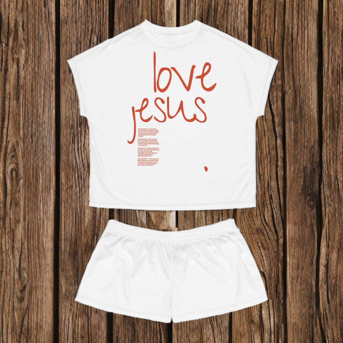 LOVE JESUS - PAJAMA SET