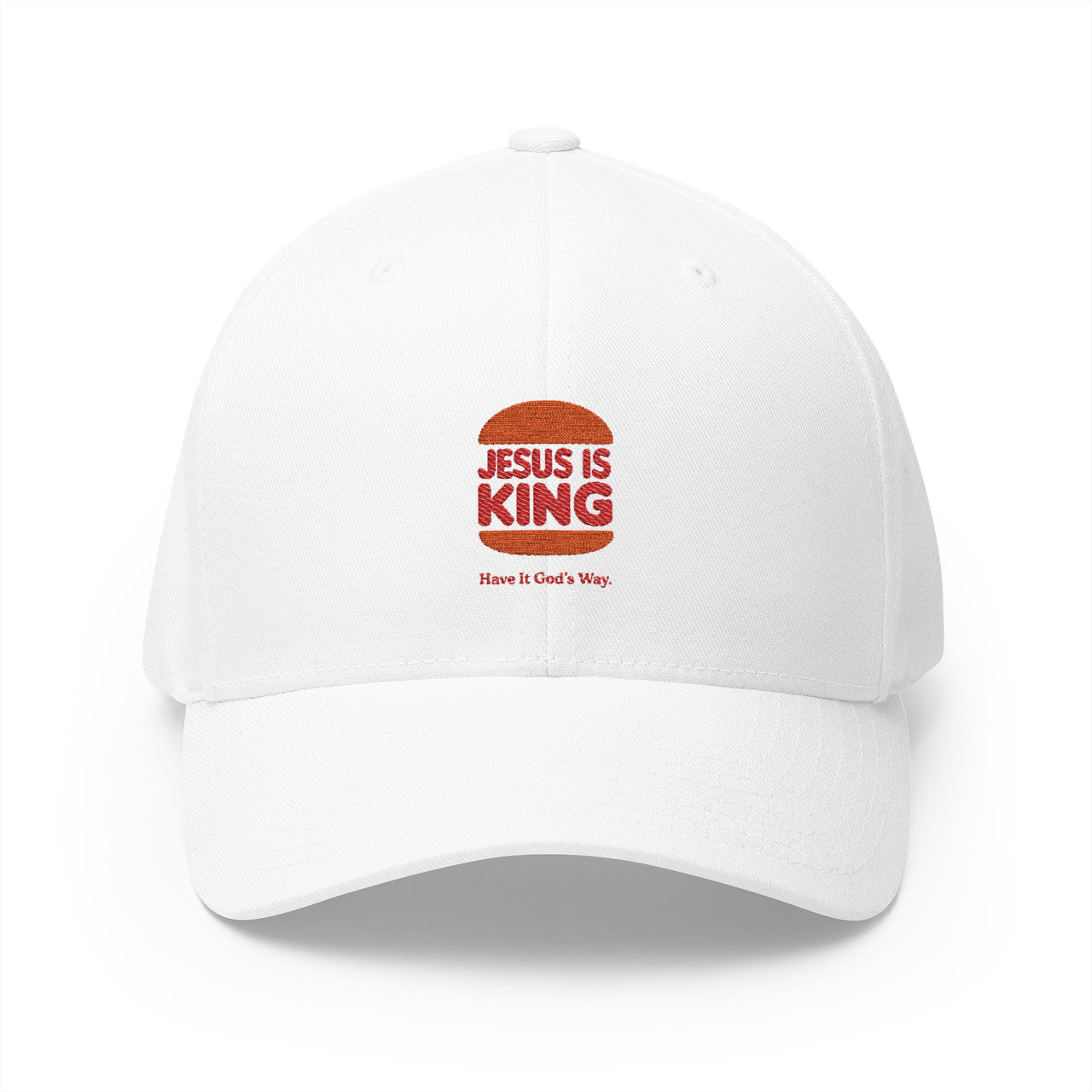 JESUS IS KING CAP.