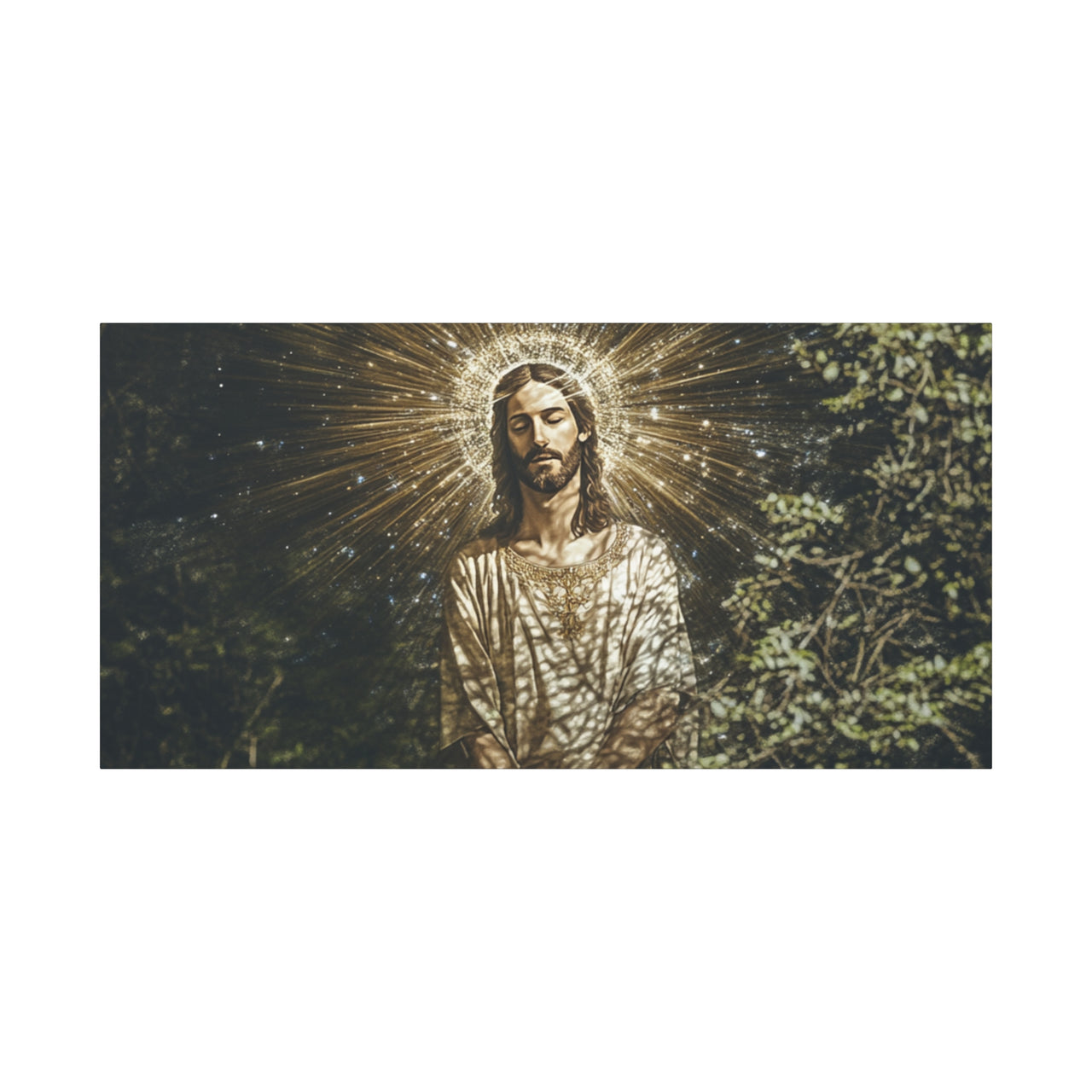 JESUS SHINING - CANVAS