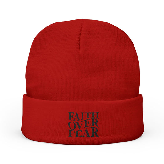 FAITH OVER FEAR - BEANIE