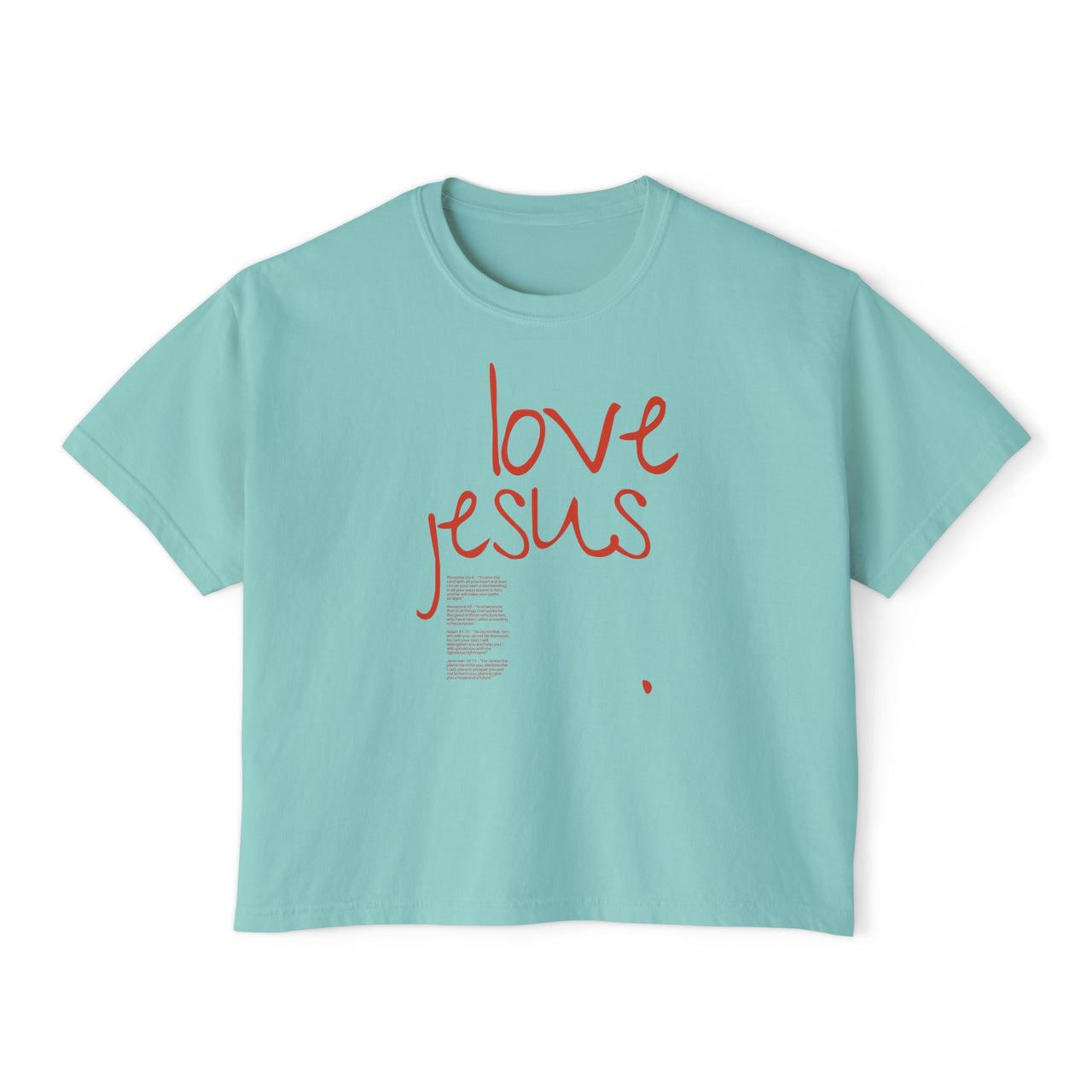 LOVE JESUS - BOXY TEE