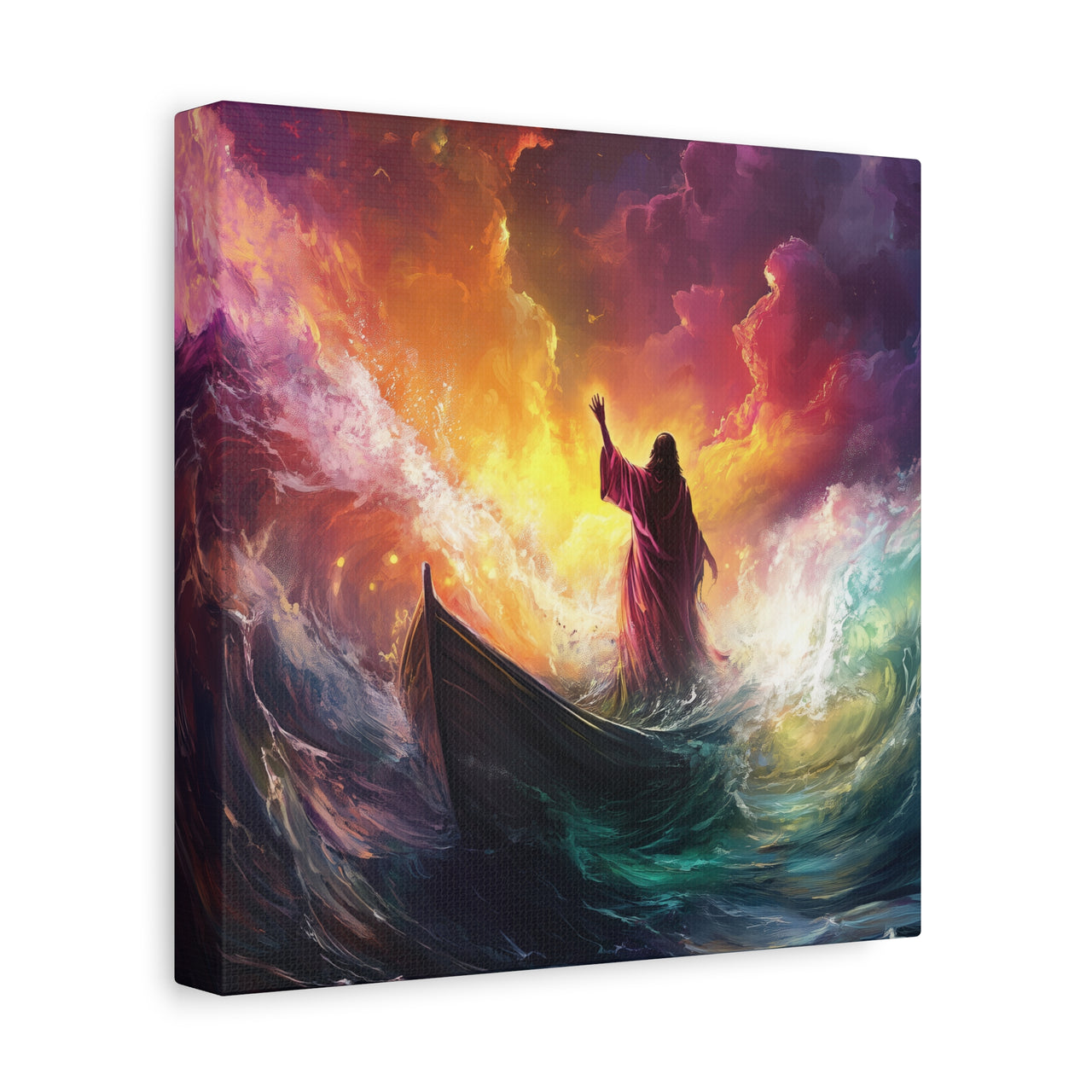 JESUS MOVING OCEANS CANVAS