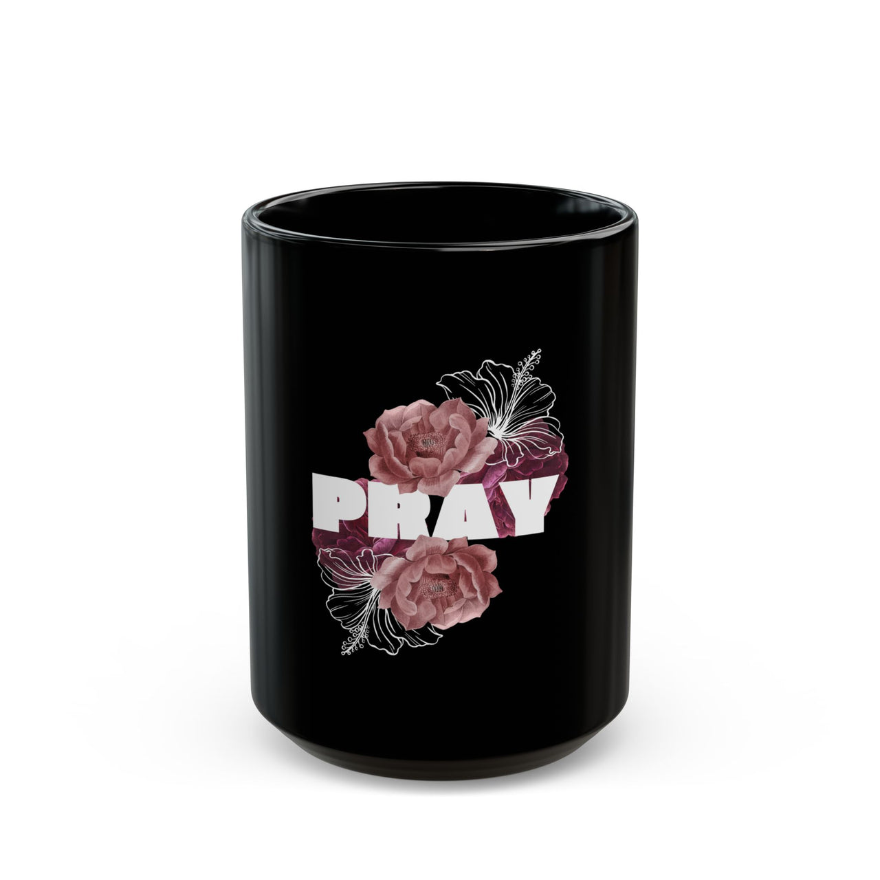 PRAY - BLACK MUG