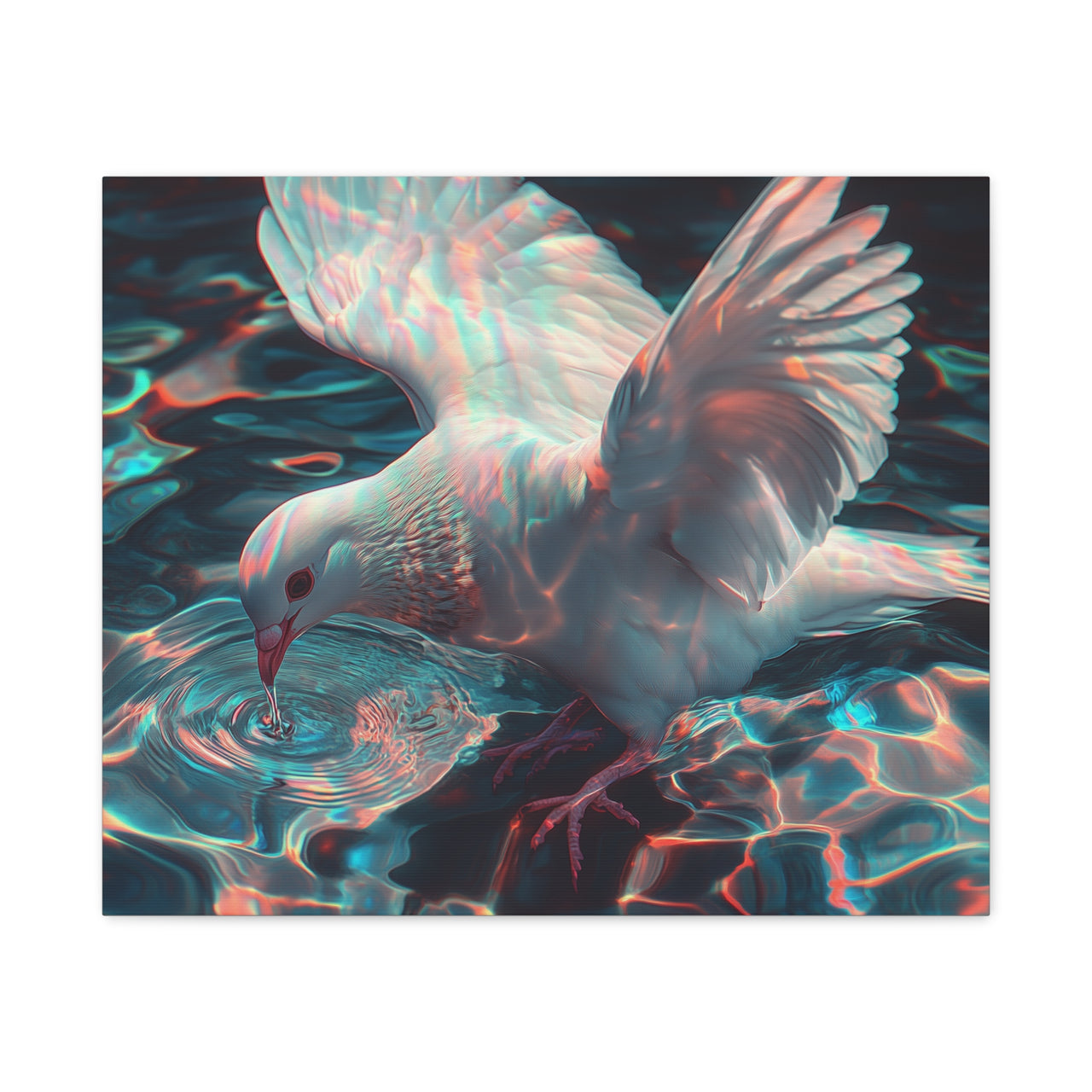CHROMATIC DOVE - CANVAS