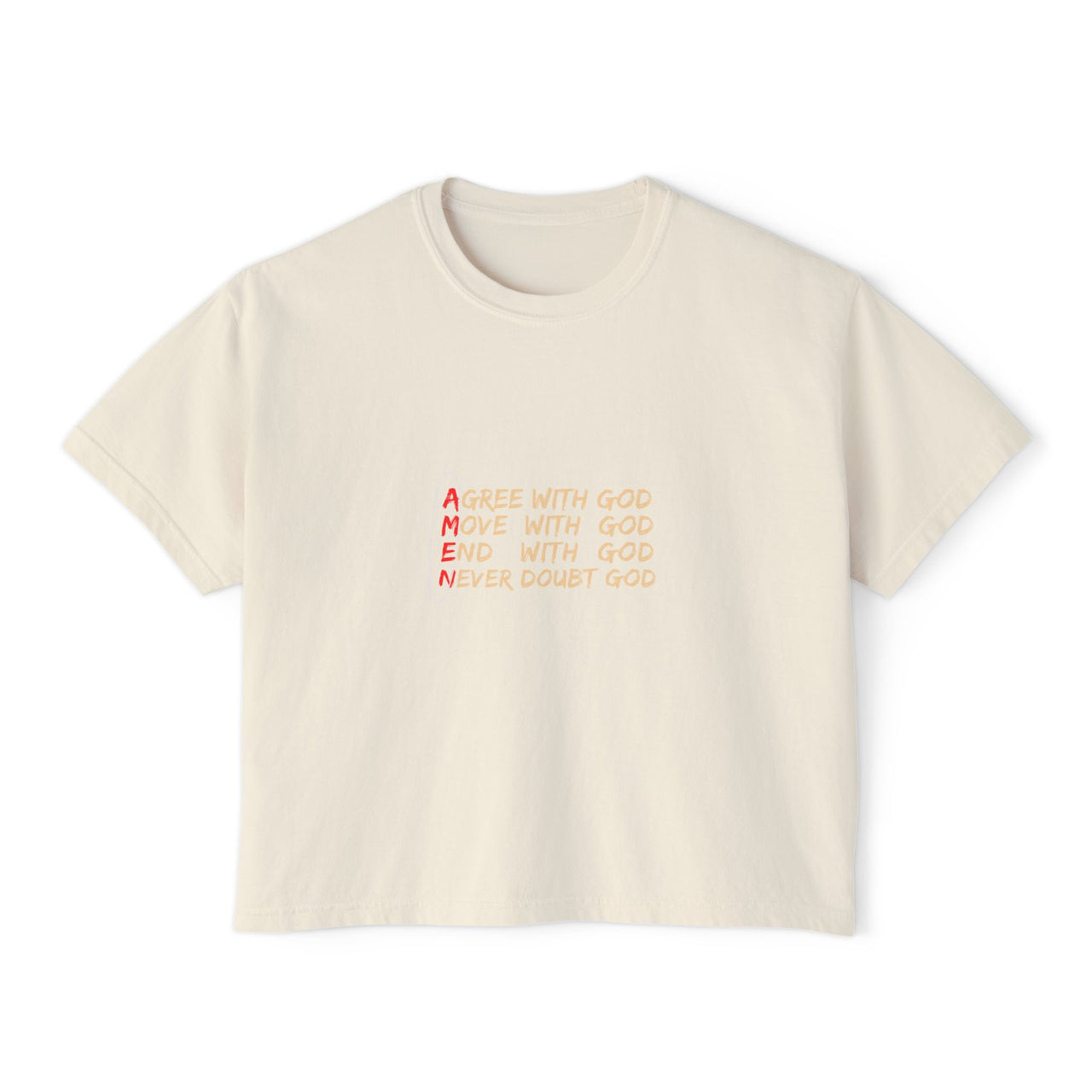 AMEN - BOXY TEE
