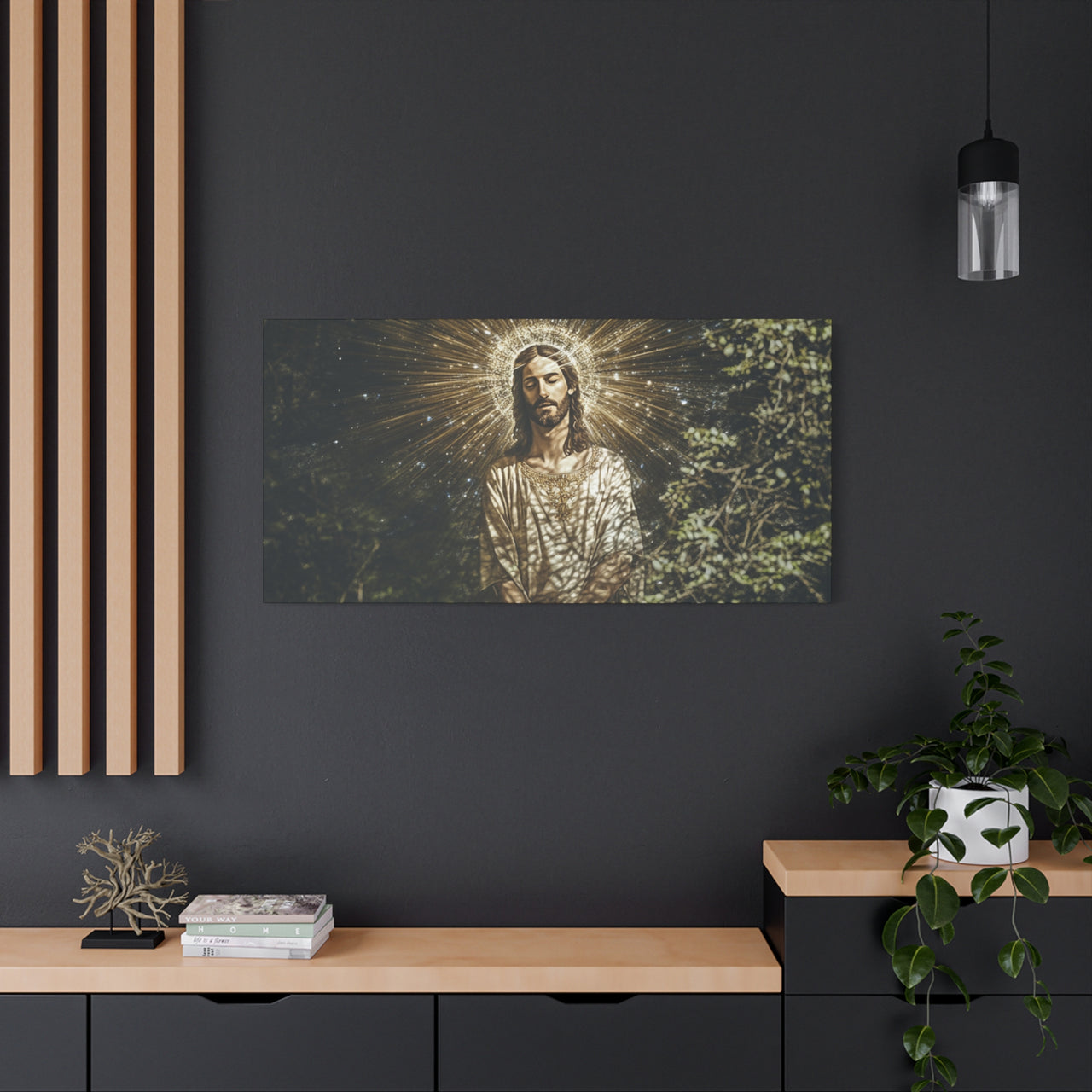 JESUS SHINING - CANVAS