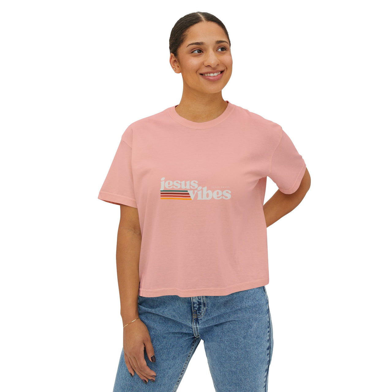 JESUS VIBES - BOXY TEE