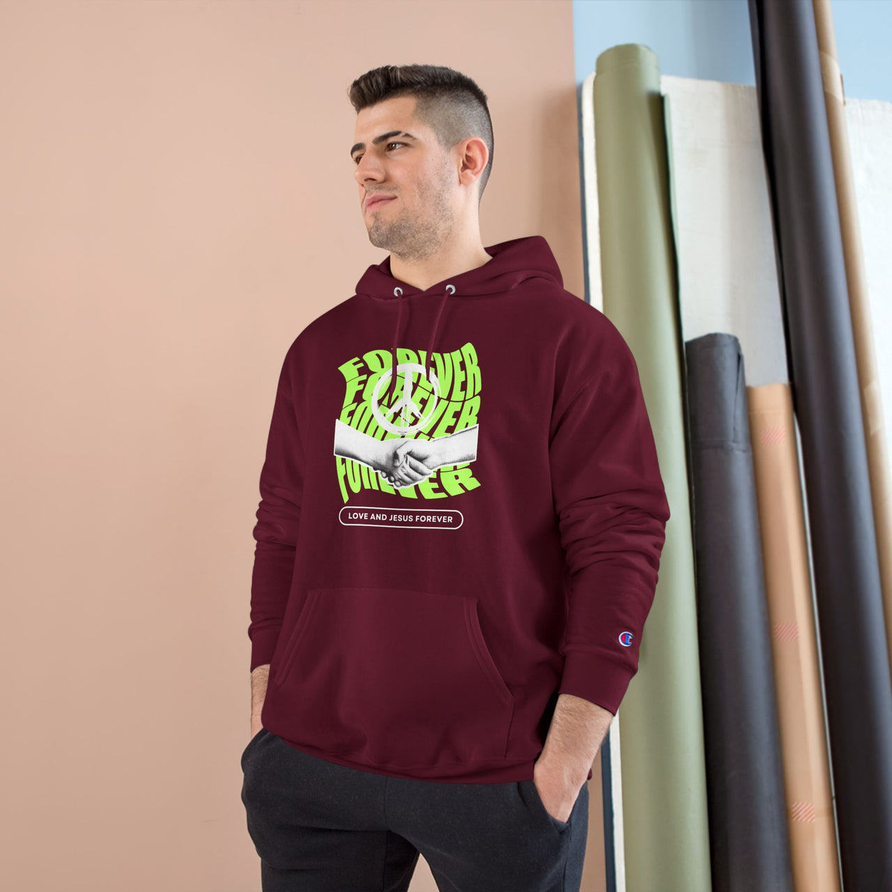 FOREVER - CHAMPION HOODIE