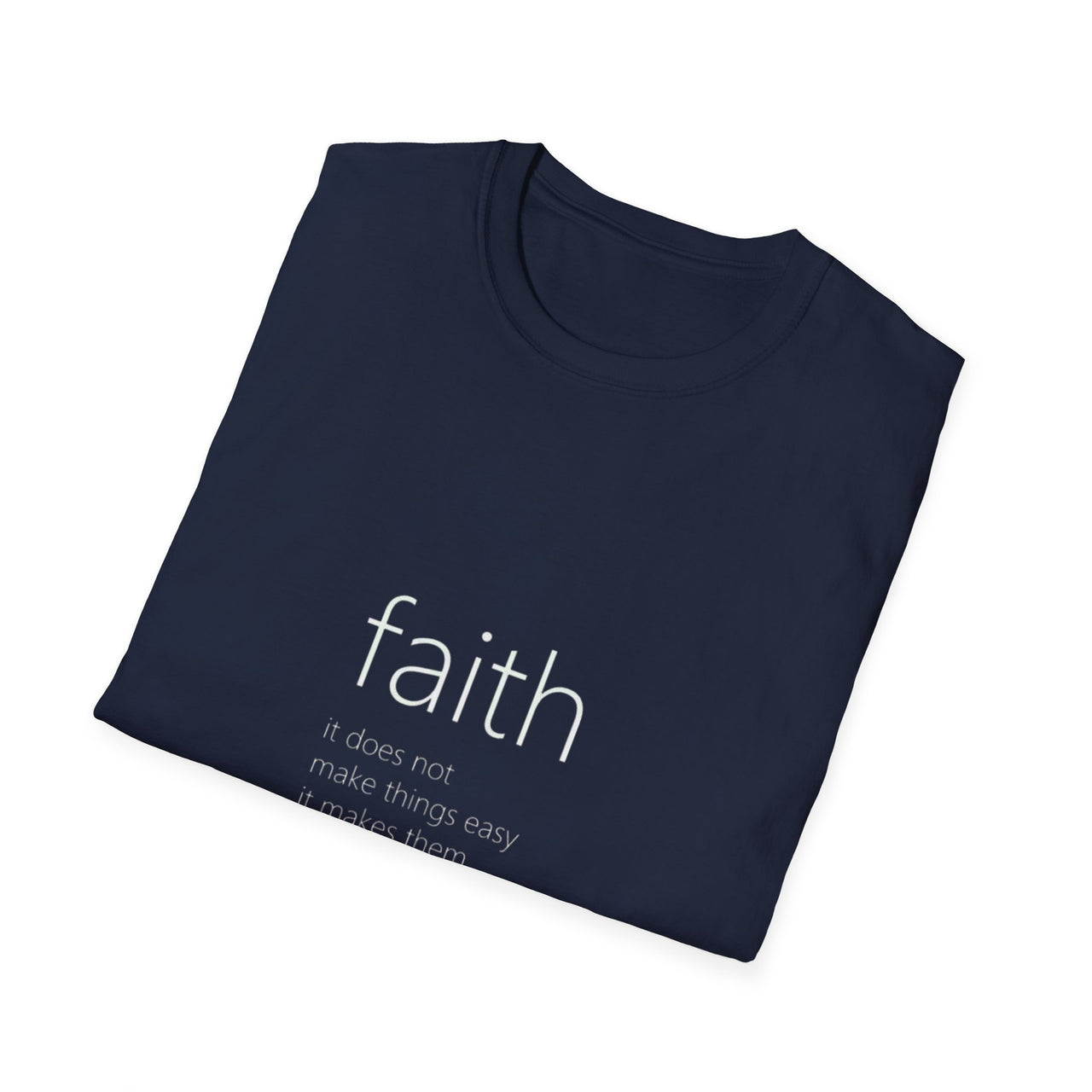 FAITH LUKE 1:37 - TEE