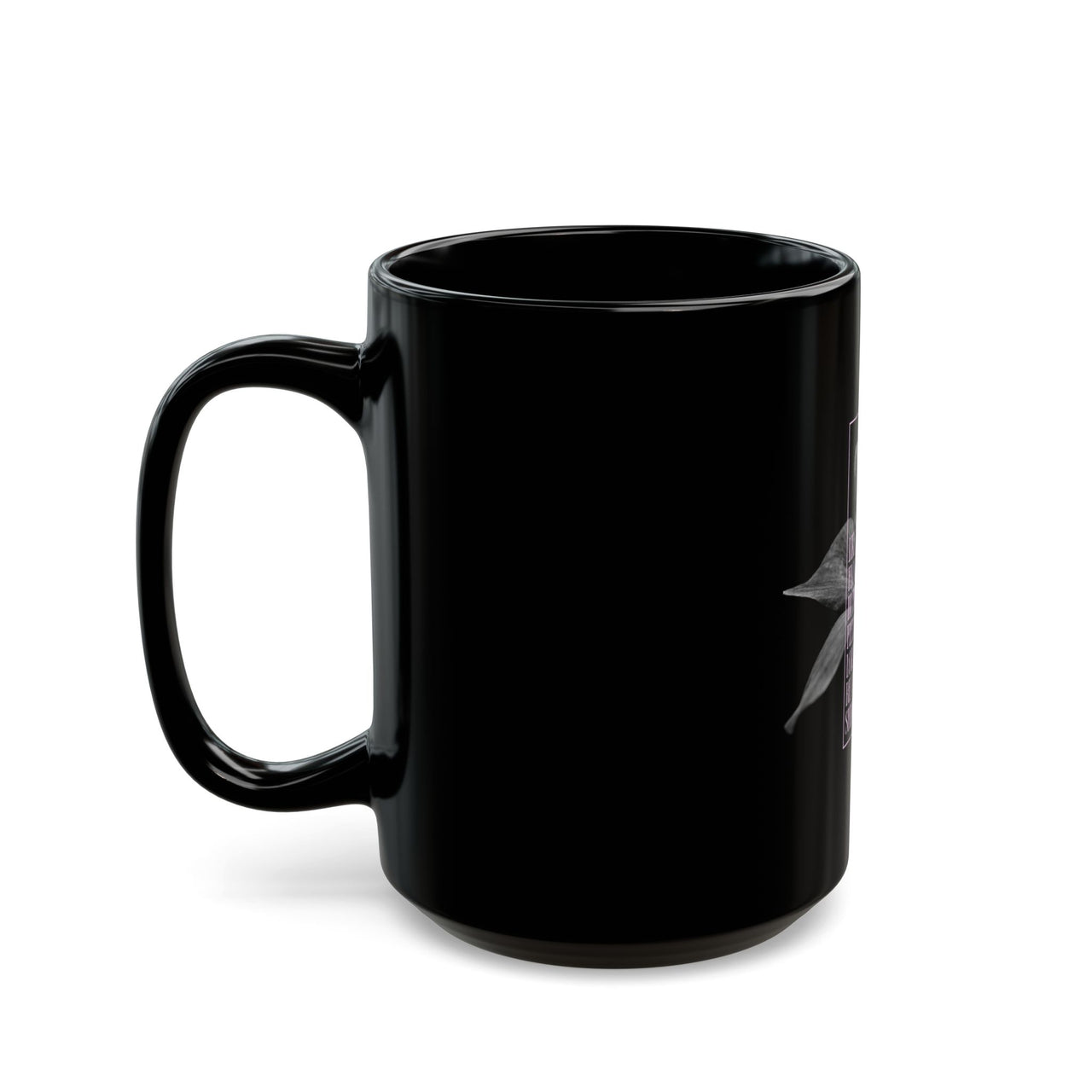 THE LORDS BEAUTY SHINES - BLACK MUG