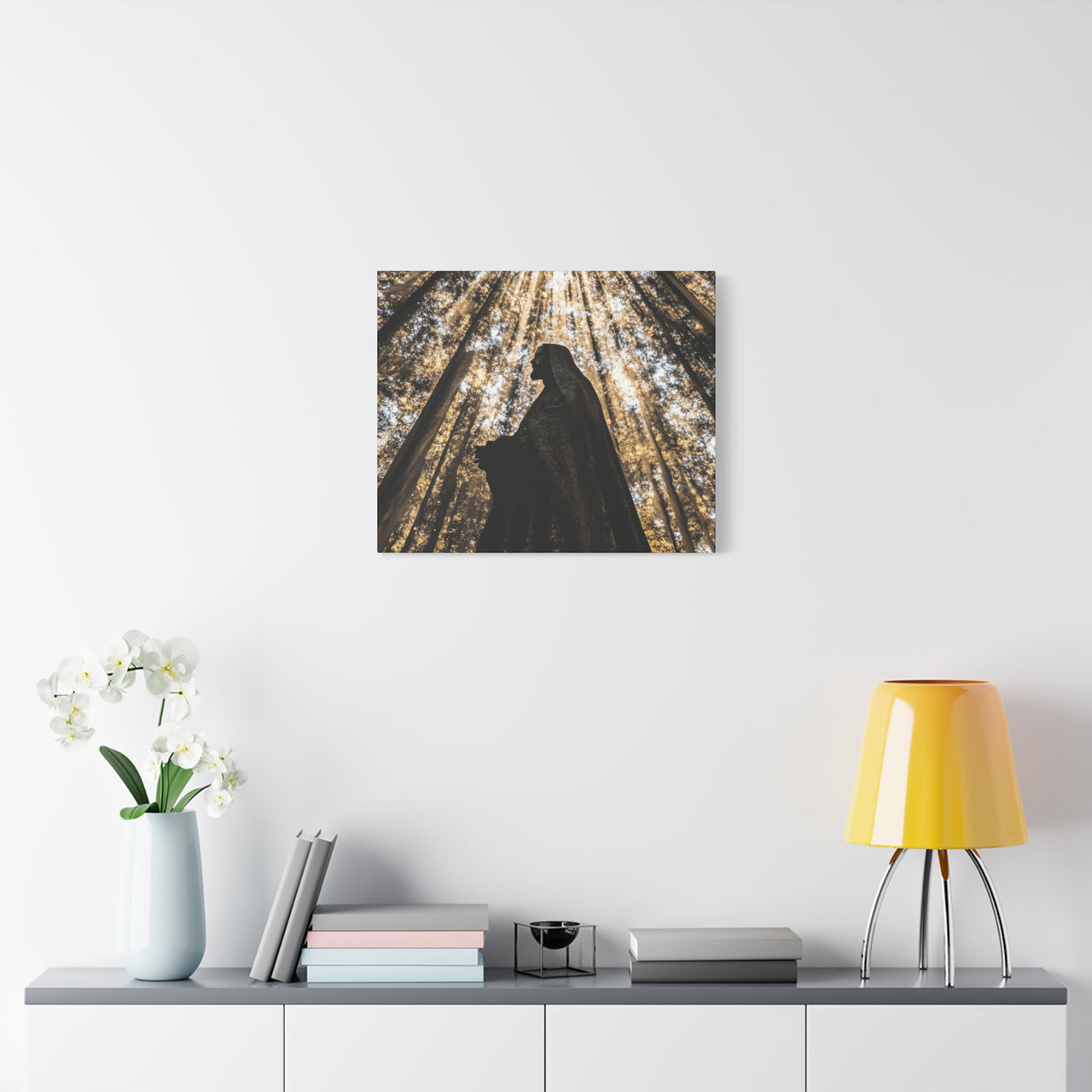 JESUS IN THE FOREST - CANVAS