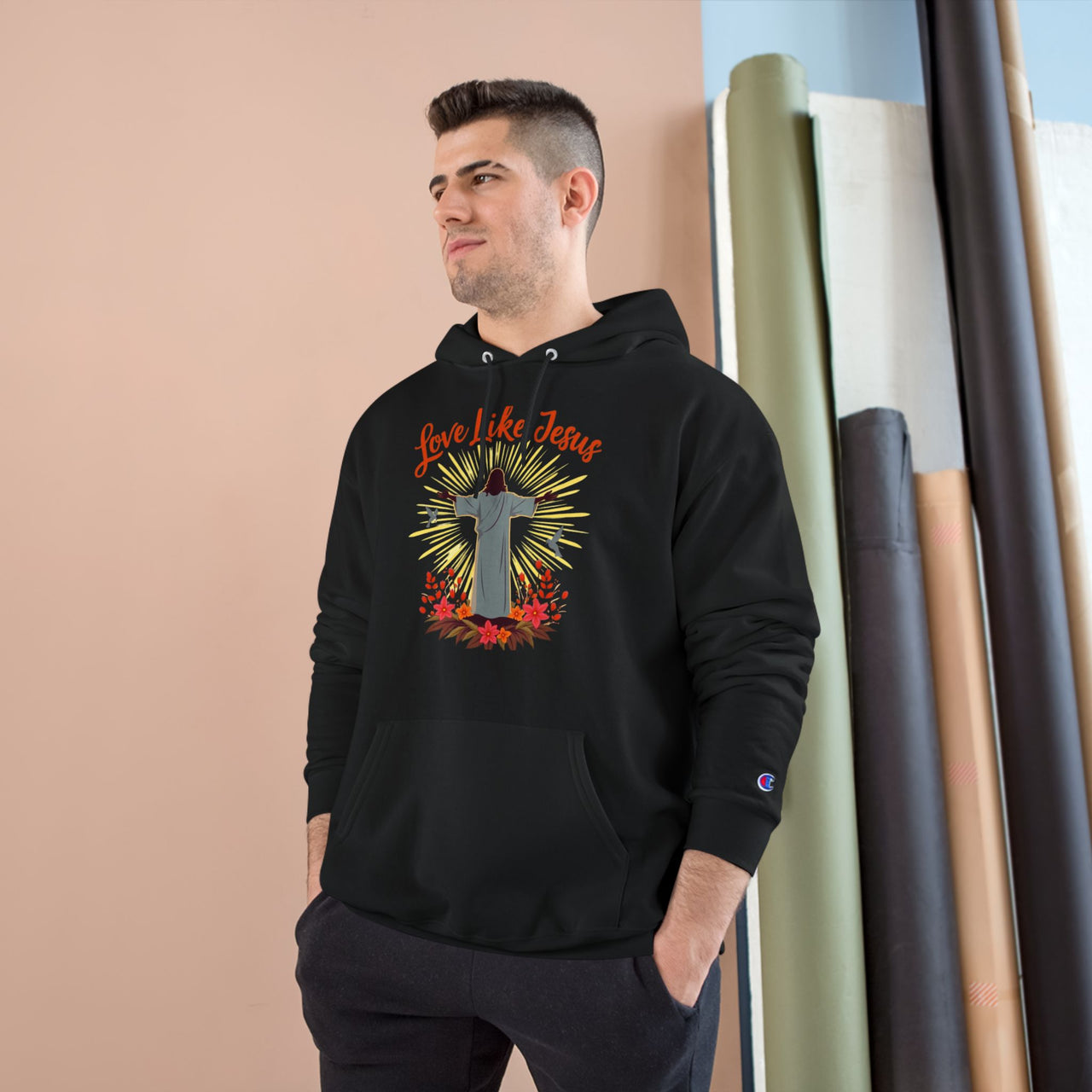 LOVE LIKE JESUS - CHAMPION HOODIE