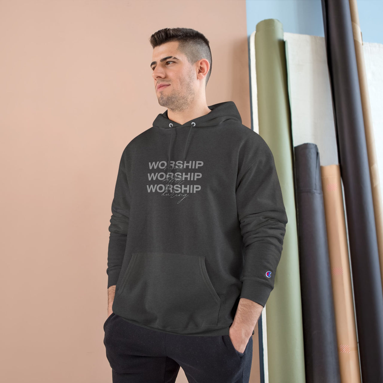 WORSHIP - CHAMPION HOODIE