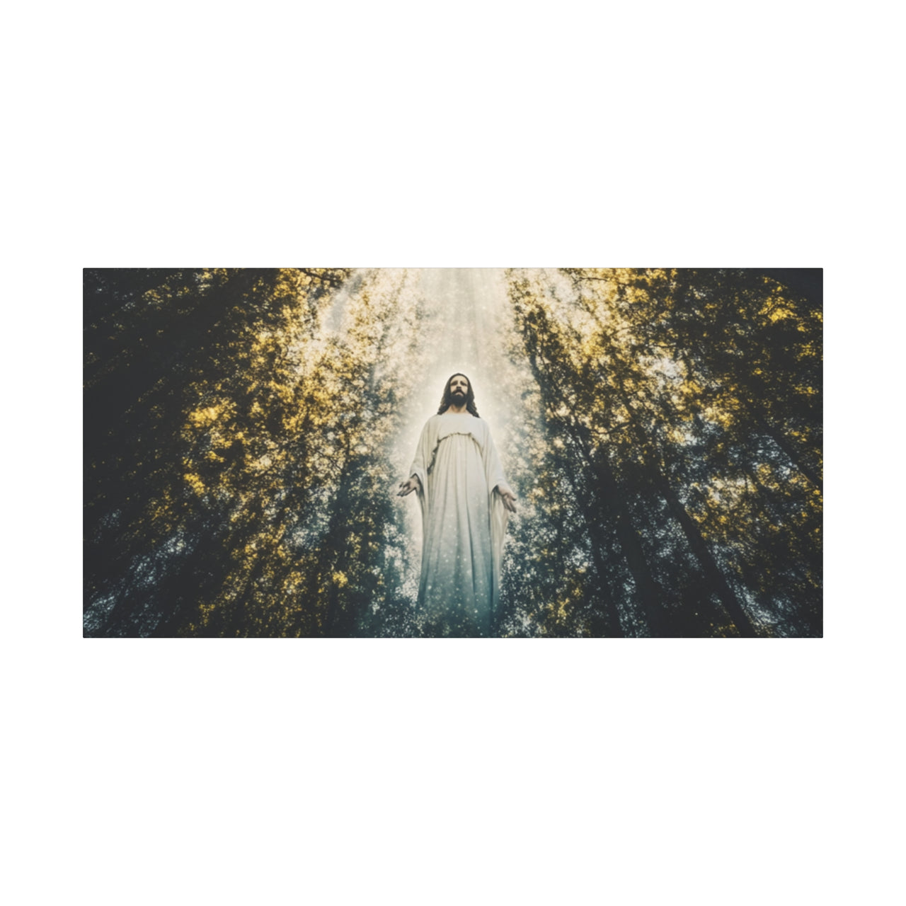 ASCENDING JESUS - CANVAS