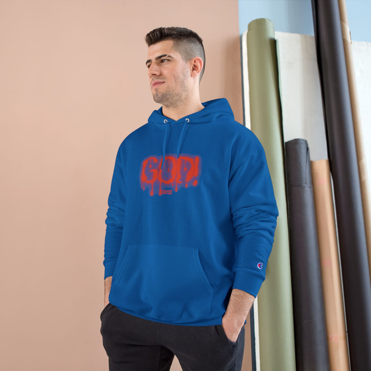 GOD - CHAMPION HOODIE