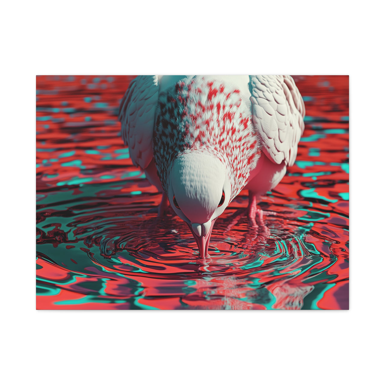 CHROMATIC DOVE - CANVAS