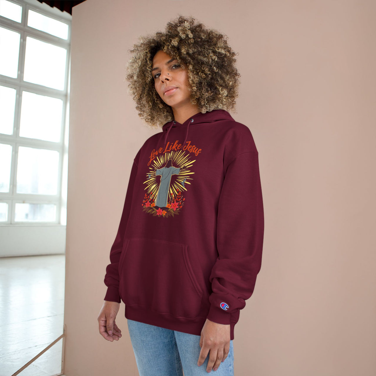 LOVE LIKE JESUS - CHAMPION HOODIE