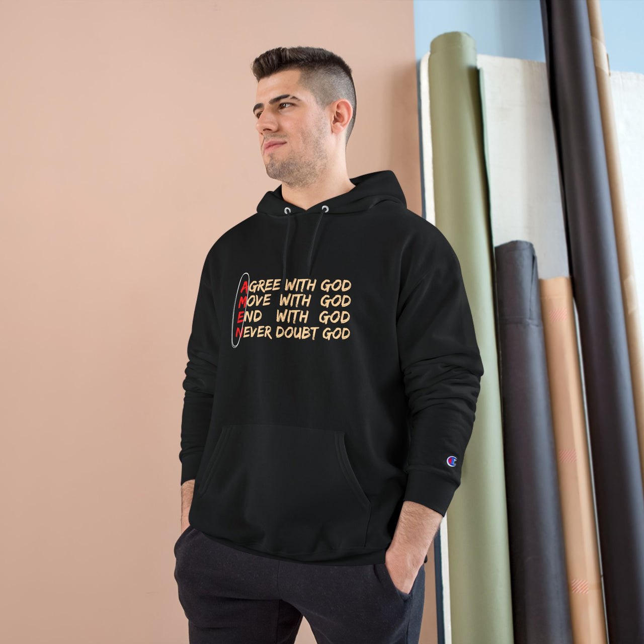 AMEN - CHAMPION HOODIE