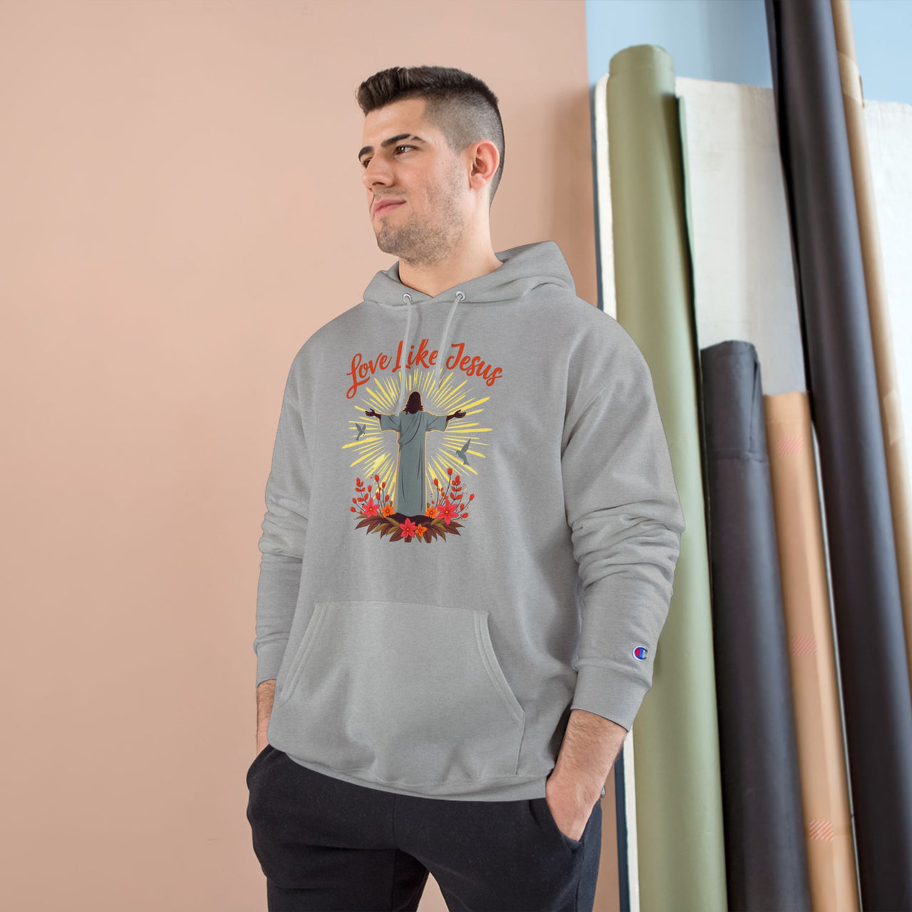 LOVE LIKE JESUS - CHAMPION HOODIE