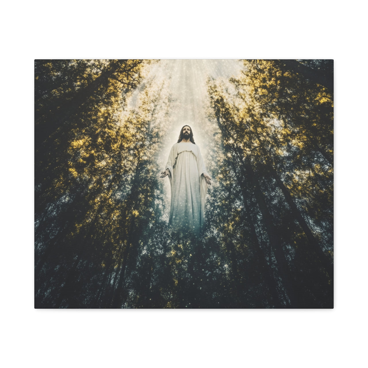 ASCENDING JESUS - CANVAS