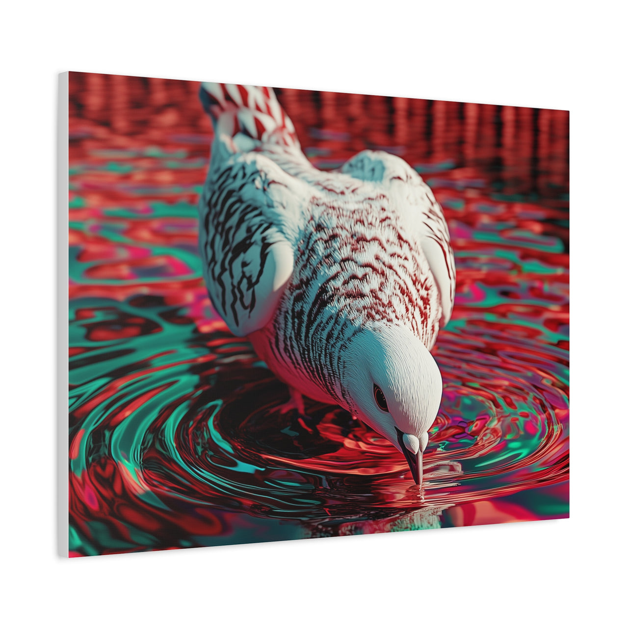 CHROMATIC DOVE - CANVAS