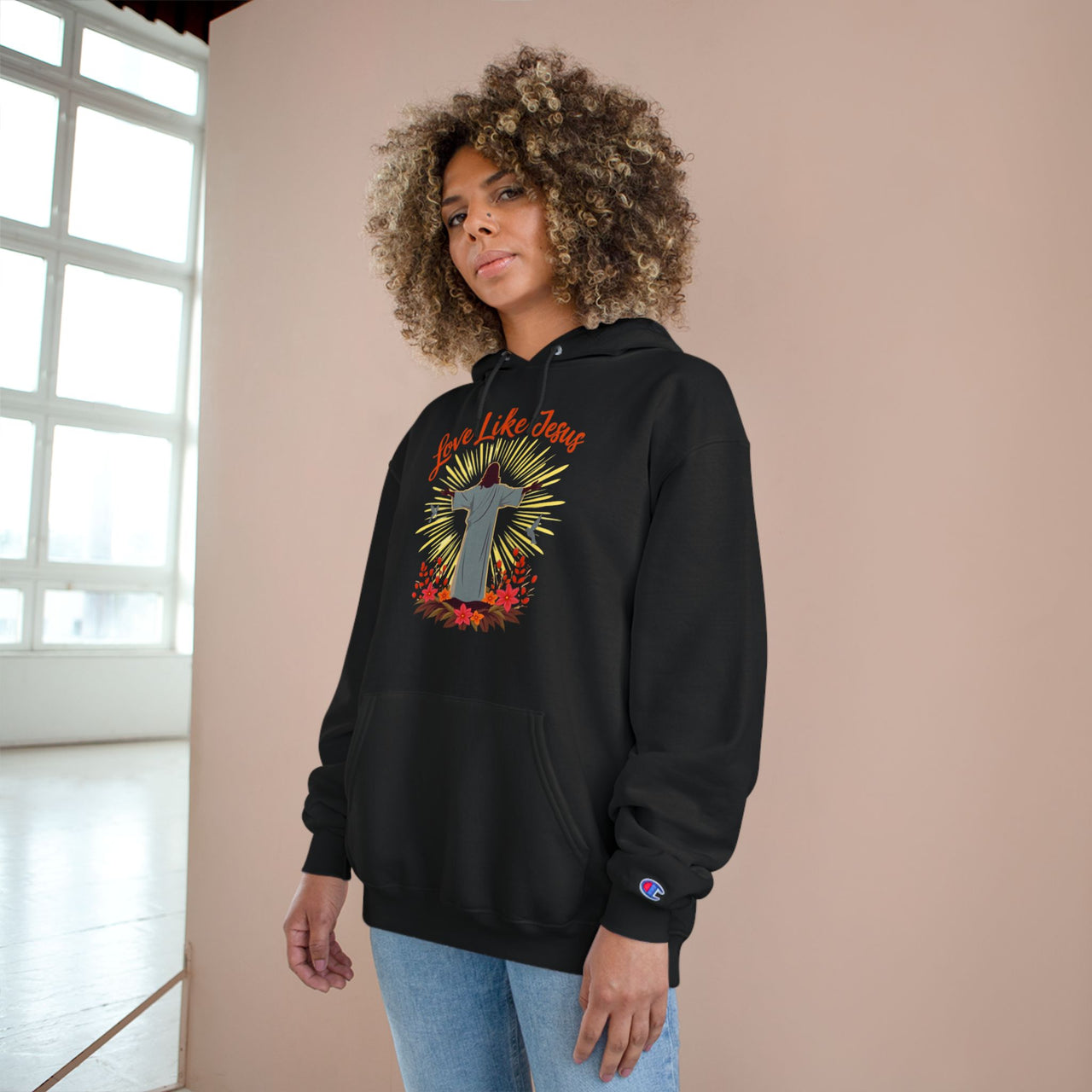 LOVE LIKE JESUS - CHAMPION HOODIE