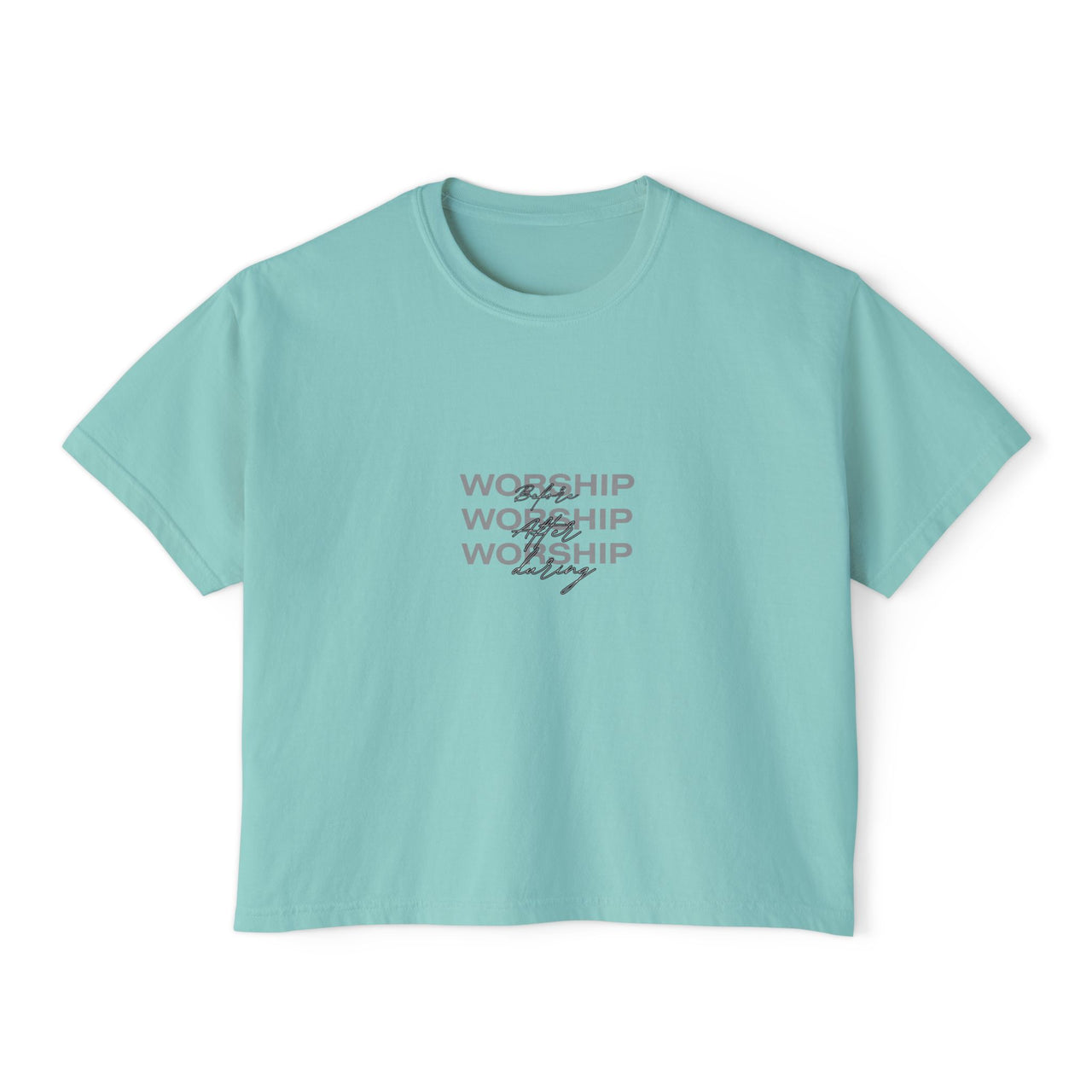 WORSHIP - BOXY TEE