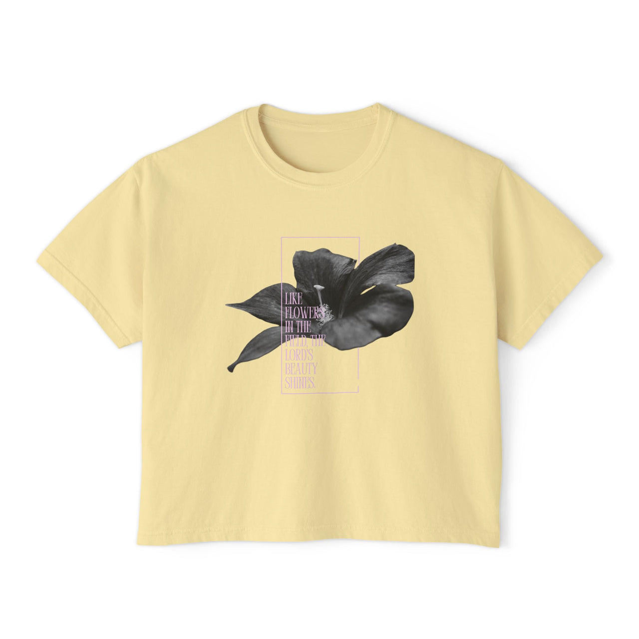 THE LORDS BEAUTY SHINES - BOXY TEE