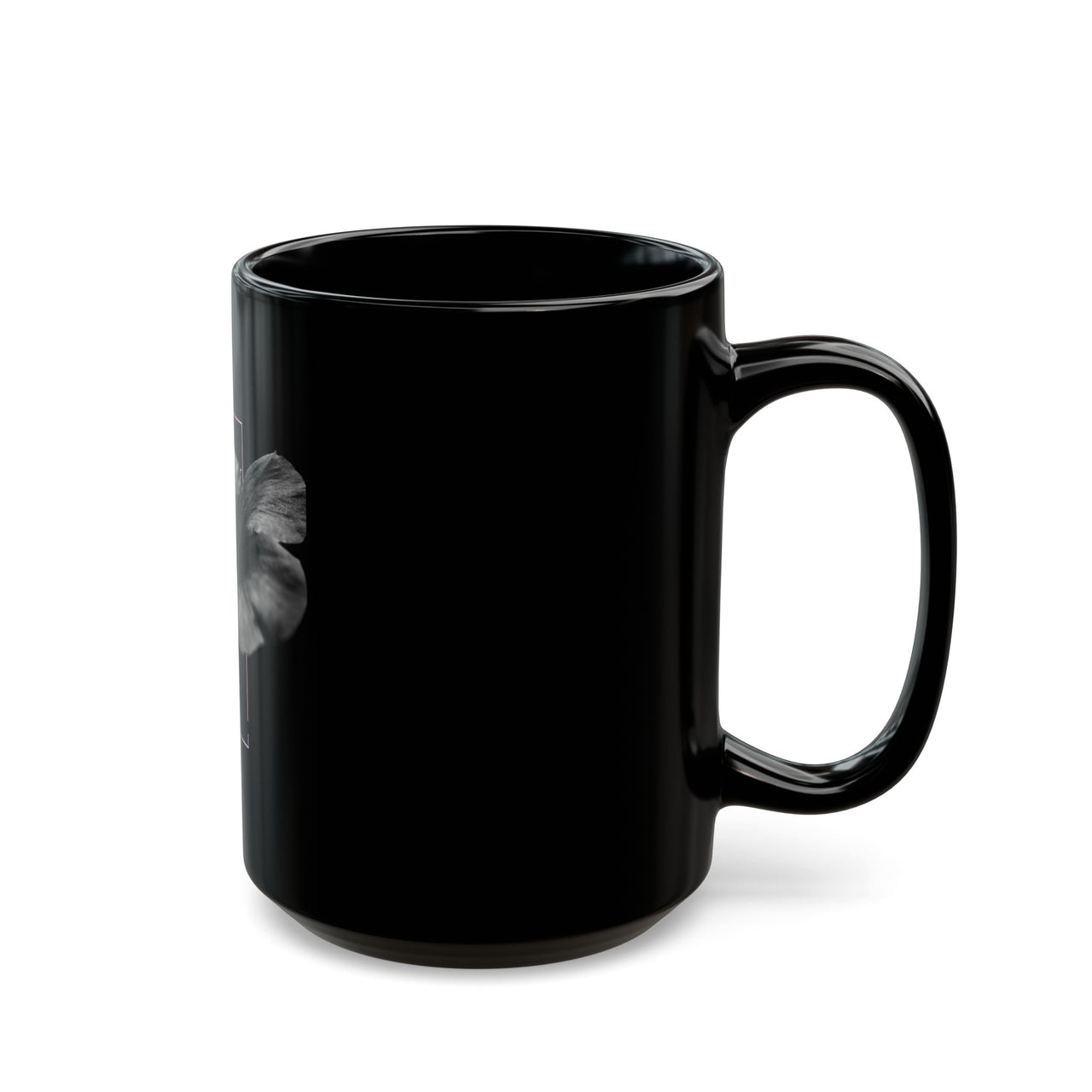 THE LORDS BEAUTY SHINES - BLACK MUG