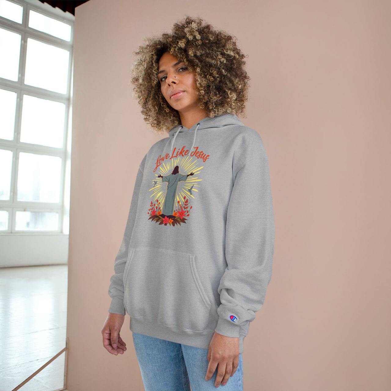 LOVE LIKE JESUS - CHAMPION HOODIE