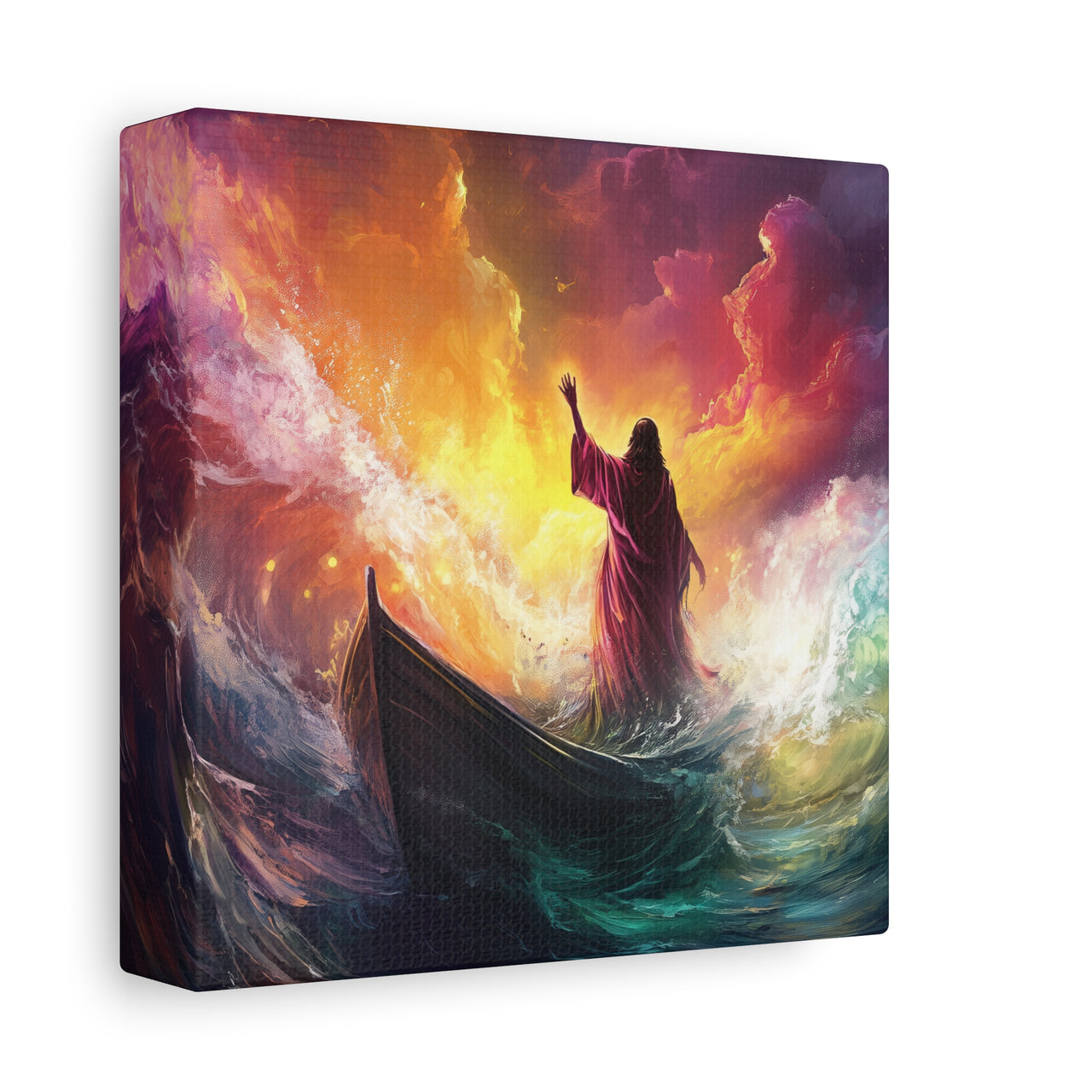 JESUS MOVING OCEANS CANVAS