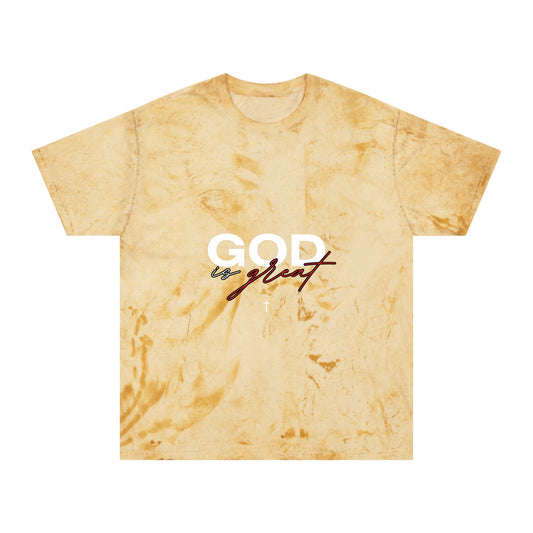GOD IS GREAT - COLOR BLAST TEE