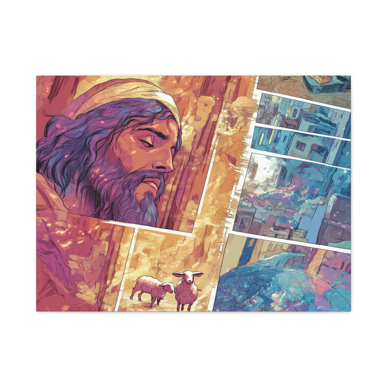 COMIC JESUS - CANVAS