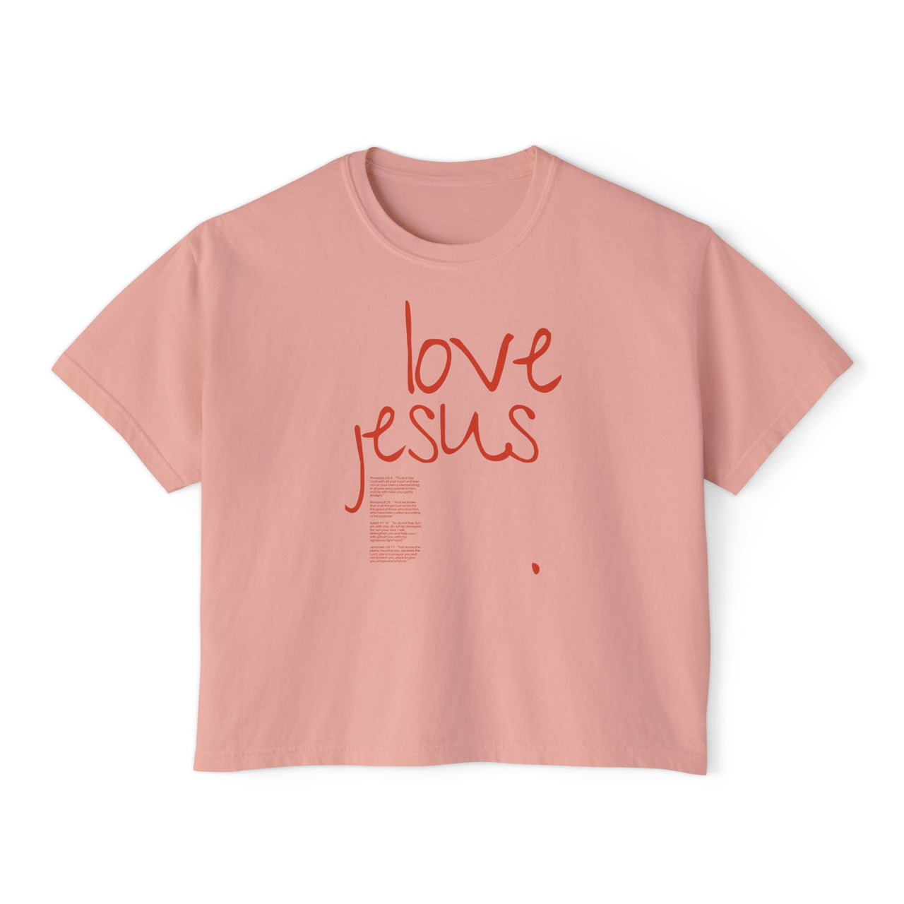 LOVE JESUS - BOXY TEE