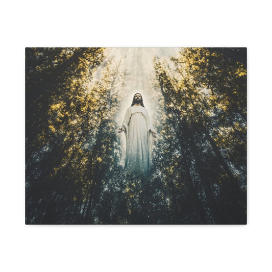 ASCENDING JESUS - CANVAS