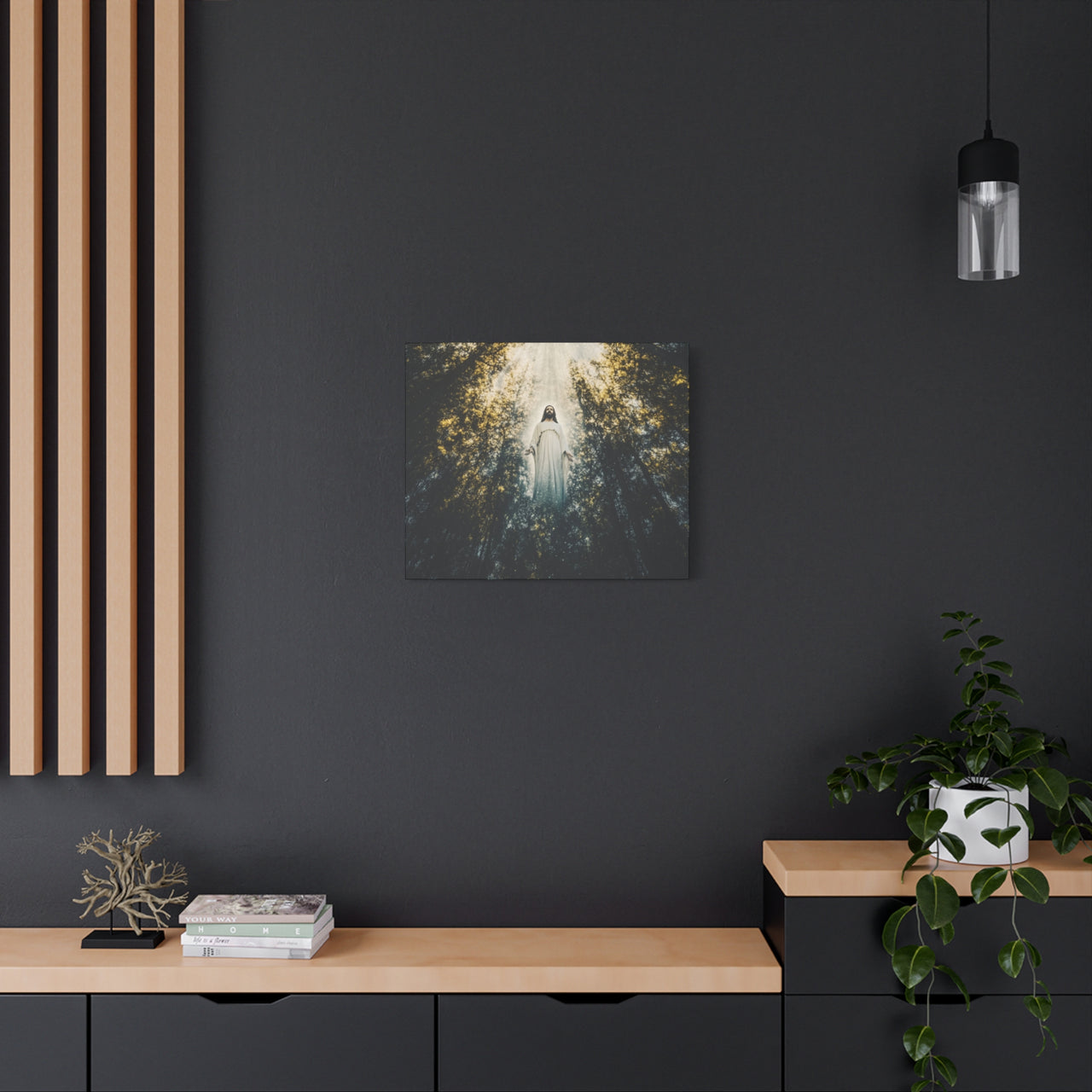 ASCENDING JESUS - CANVAS
